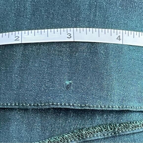 Cameron Blake emerald green satin formal gown size 10 - Picture 14 of 15